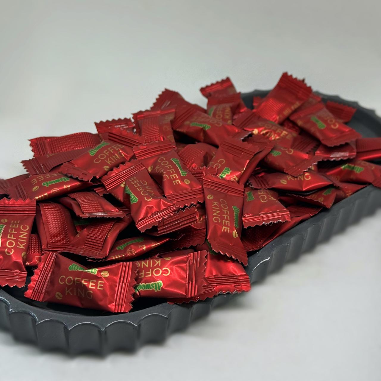 Фото КАРАМЕЛЬ ЛЕДЕНЦОВАЯ КОФЕ (КРАСНАЯ)