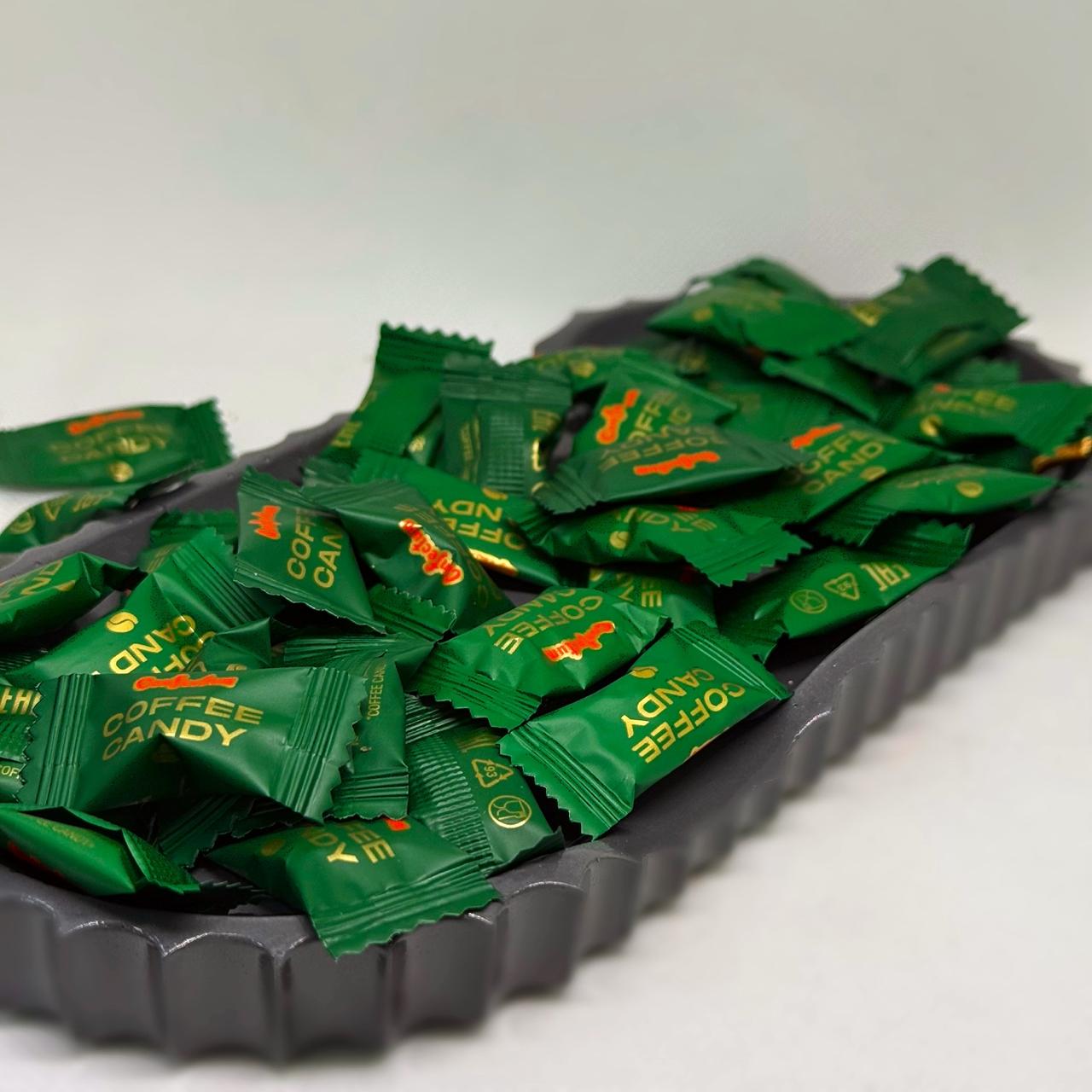 Фото КАРАМЕЛЬ ЛЕДЕНЦОВАЯ КОФЕ (ЗЕЛЁНЫЙ)